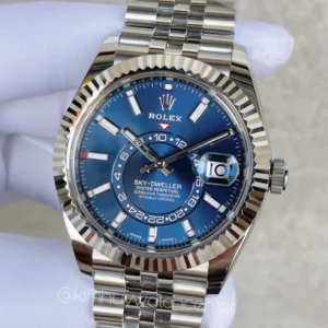Sky-Dweller Blue Dial Stainless Steel