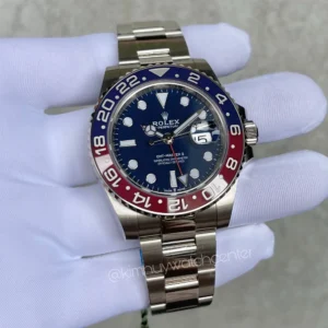 GMT-Master II Pepsi White Gold
