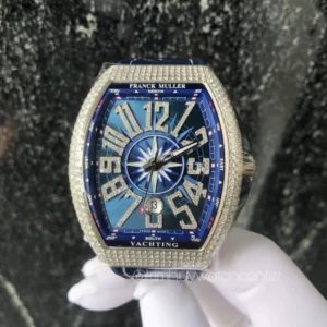 Franck Muller Vanguard V45 Diamond case and Dial Edition