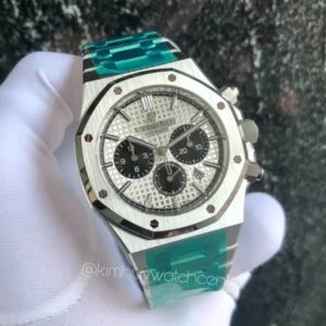 Audemar Piguet Royal Oak Chrono White Dial