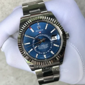 Sky Dweller Blue Dial Stainless Steel