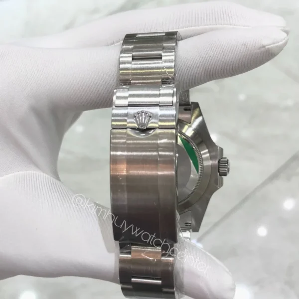 Rolex SUBMARINER Starbucks Black Dial Green Ceramic Bezel - Image 2