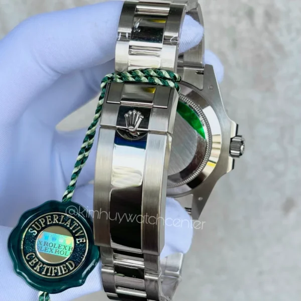 Submariner Smurf Black Dial White Gold with Blue Ceramic Bezel - Image 2