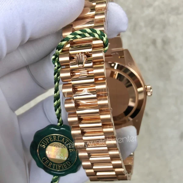 Day-Date II Rose Gold Olive Green Dial - Image 3