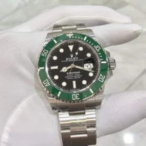 Rolex SUBMARINER Starbucks Black Dial Green Ceramic Bezel