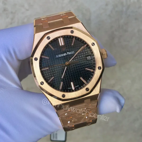 Audemars Piguet Royal Oak 15500OR Rose Gold Black Dial
