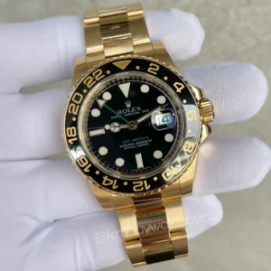 GMT-Master II Yellow Gold Black Dial