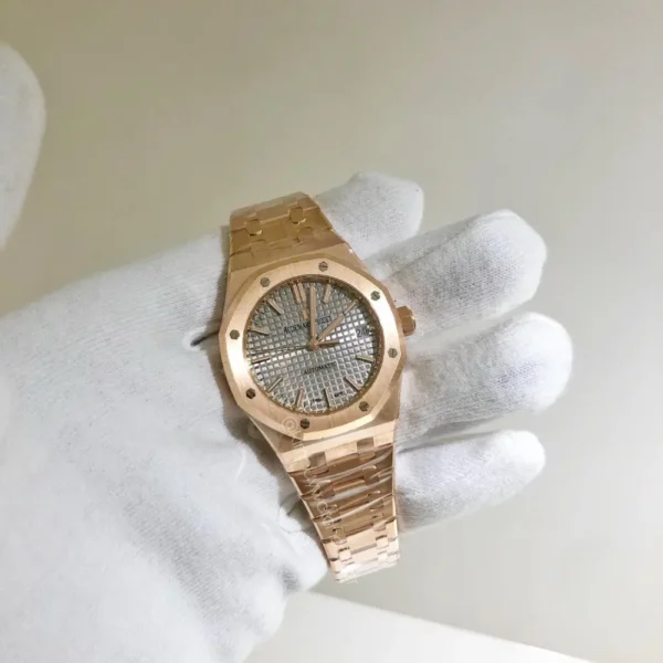 Audemars Piguet Royal Oak Grey Dial Rose Gold