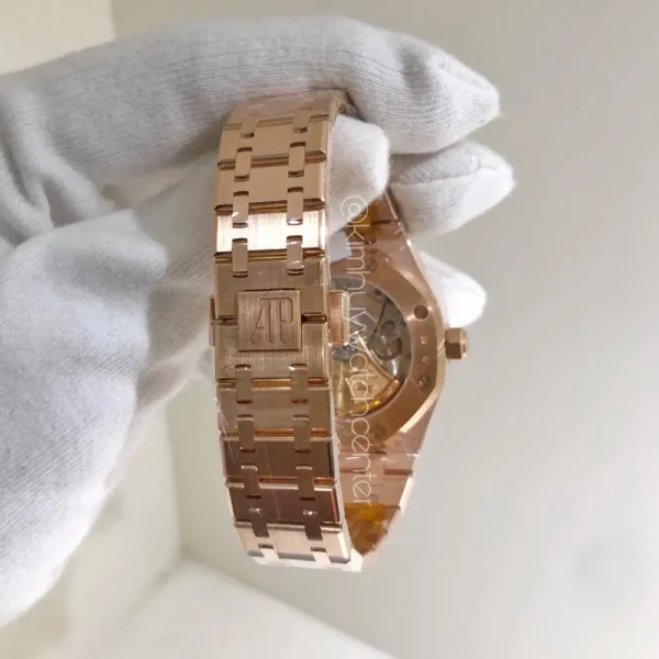 Audemars Piguet Royal Oak Grey Dial Rose Gold - Image 2