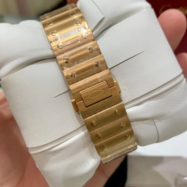 Cartier de Santos Medium Size Rose Gold - Image 2