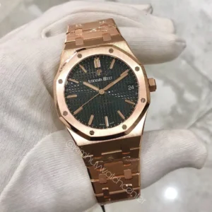 Audemars Piguet Royal Oak Black Dial Rose Gold