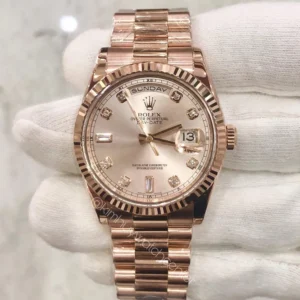 Rolex DAYDATE Everose Rose Gold President Bracelet
