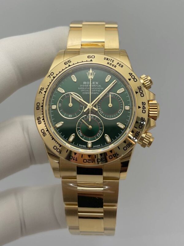 Rolex Daytona John Mayer Green Dial Yellow Gold