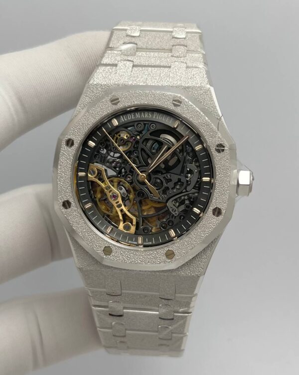 Audemars Piguet Royal Oak Double Balance Skeleton Forsted White Gold