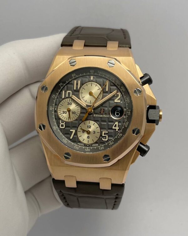 Audemars Piguet Royal Oak Offshore Chronograph Rose Gold Grey Dial