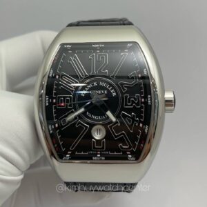 Franck Muller Vanguard Stainless Steel Black Dial