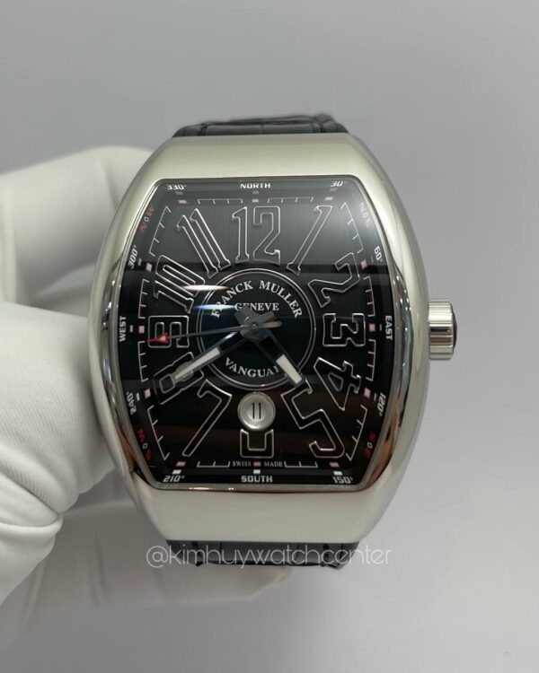 Franck Muller Vanguard Stainless Steel Black Dial
