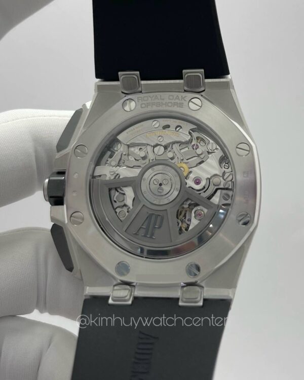 Audemars Piguet Royal Oak Offshore Chronograph White Gold Baguette Bezel - Image 2