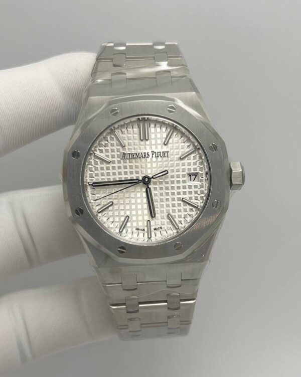 Audemars Piguet Royal Oak 50th Anniversary White Dial Stainless Steel