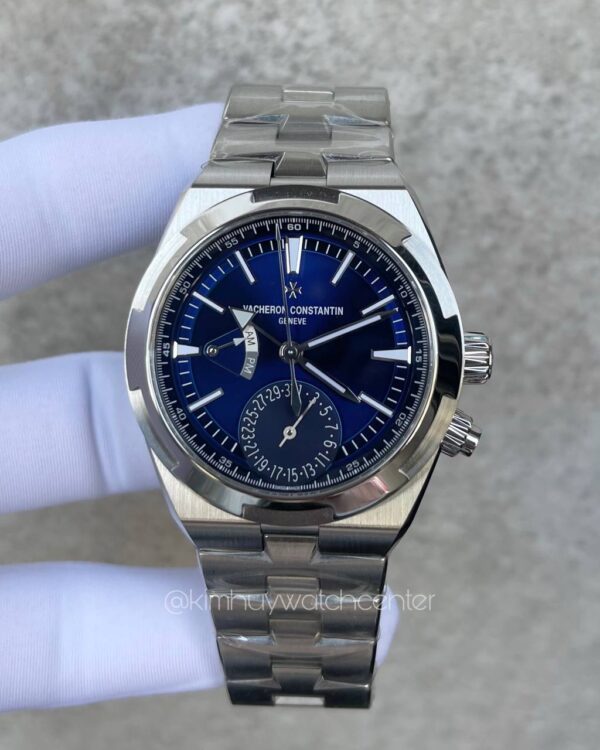 Vacheron Constantin Oversea Dualtime Blue Dial (Three Straps Included)