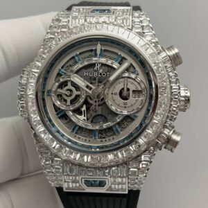 Hublot Bigbang Unico High Jewelry After Setting Diamond “10th Year Anniversary Ice Blue Edition”