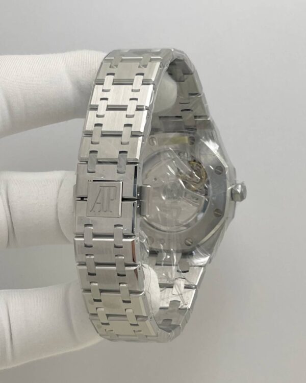 Audemars Piguet Royal Oak “50th Anniversary” Tiffany Ice Blue Dial Diamond Bezel - Image 2
