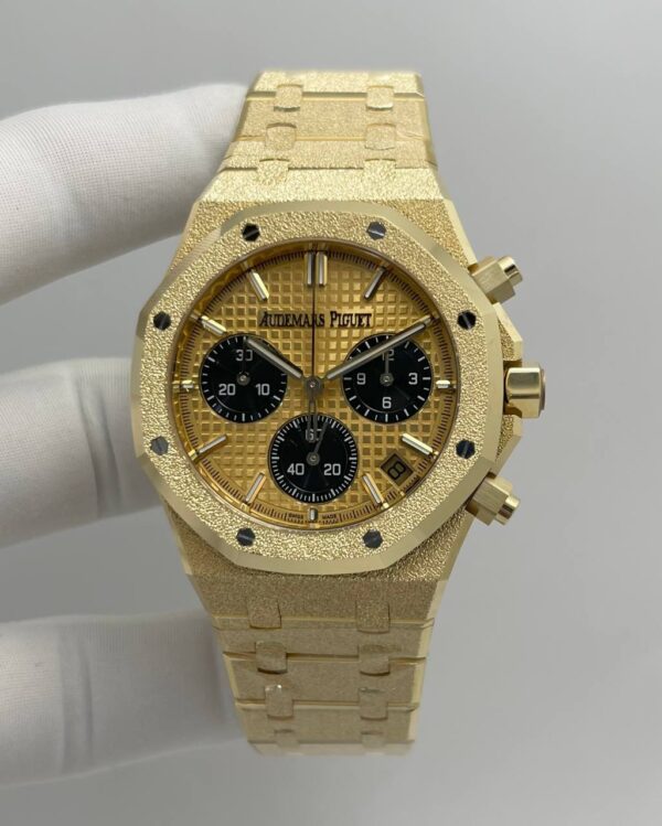 Audemars Piguet Royal Oak 26240BA Full Frosted Yellow Gold
