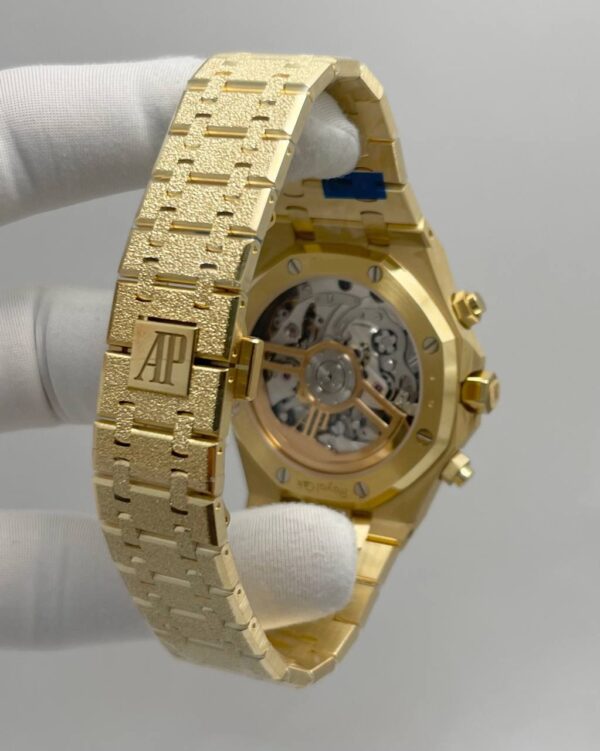 Audemars Piguet Royal Oak 26240BA Full Frosted Yellow Gold - Image 2