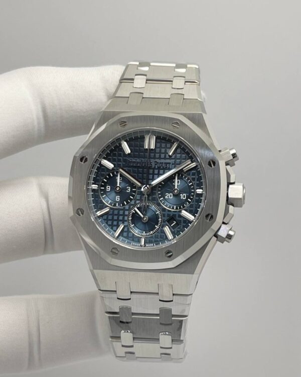 Audemars Piguet Royal Chronograph 26715ST Oak Blue Dial