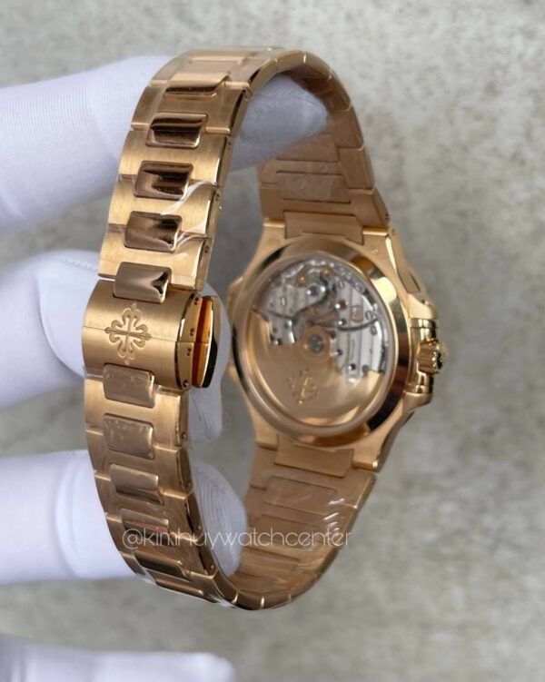 Patek Philippe Nautilus 71181200R Champagne Diamond Bezel Rose Gold - Image 2