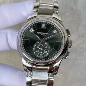 Patek Philippe Annual Calendar Chronograph 59051A Green Dial
