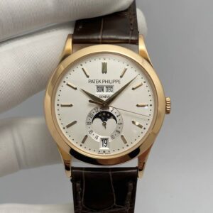 Patek Philippe Annual Calendar Moonphase 5396R White Dial Rose Gold