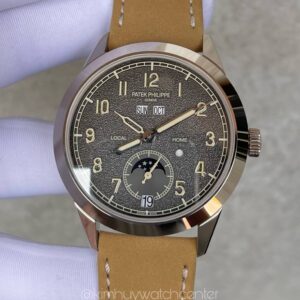 Patek Philippe 5326G Annual Calendar Travel Time Charcoal Dial