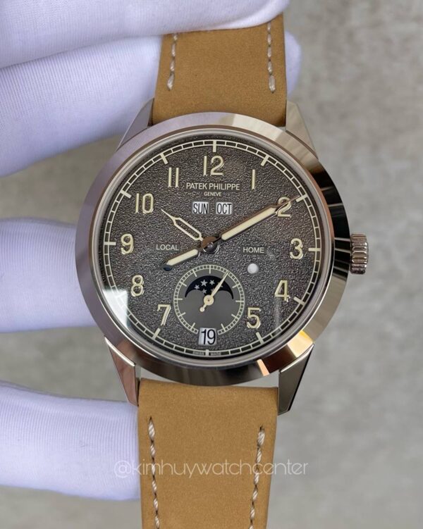 Patek Philippe 5326G Annual Calendar Travel Time Charcoal Dial