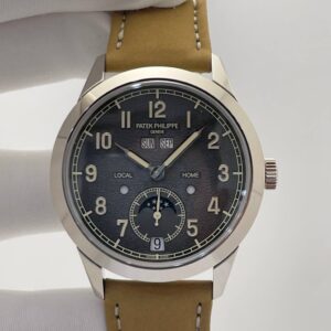 Patek Philippe Annual Calendar Travel Time White Gold Charcoal Dial