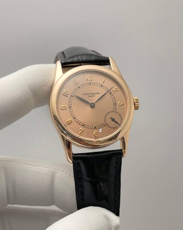 Patek Philippe Calatrava 5000R Rose Gold Leather Strap - Image 2