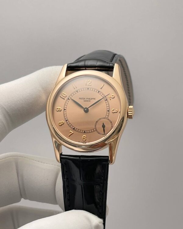 Patek Philippe Calatrava 5000R Rose Gold Leather Strap
