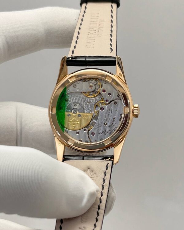 Patek Philippe Calatrava 5000R Rose Gold Leather Strap - Image 3