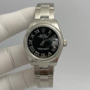 Rolex Datejust Lady Black Dial Roman Numerals