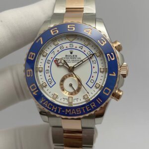 Rolex Yacht-Master II Twotone Blue Ceramic Rose