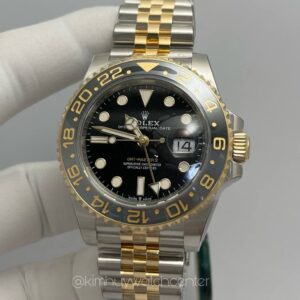 Rolex GMT-Master II Black Grey Ceramic Bezel Twotone