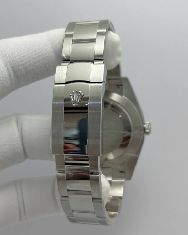 Rolex Datejust II Blue Dial Romans Numerals Smooth Bezel - Image 2