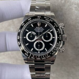 Rolex Daytona 126500 Black Dial Ceramic Ring Bezel