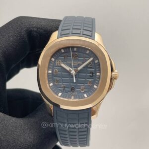 Patek Philippe Aquanaut 5269R Travel Time Blue Dial Rose Gold