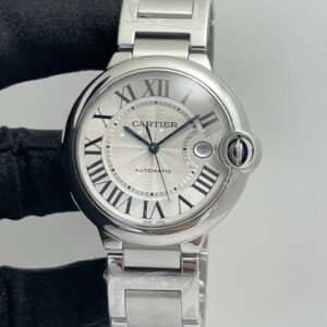 Cartier Ballon Bleu White Dial Stainless Steel Bracelet