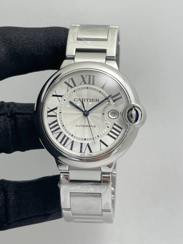 Cartier Ballon Bleu White Dial Stainless Steel Bracelet
