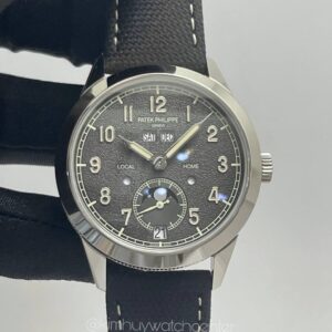 Patek Philippe 5326G Annual Calendar Travel Time Charcoal Dial