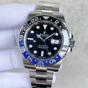 Rolex GMT-Masted II Batman Ceramic Bezel Stainless Steel