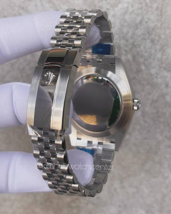 Rolex Datejust II Mop Dial Diamonds Numerals White Gold Bezel - Image 2