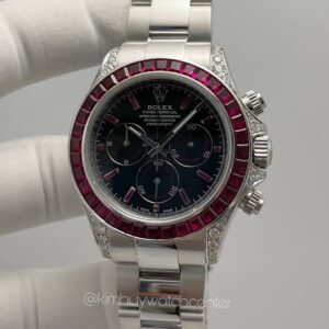 Rolex Daytona Full White Gold “Red Ruby Edition”